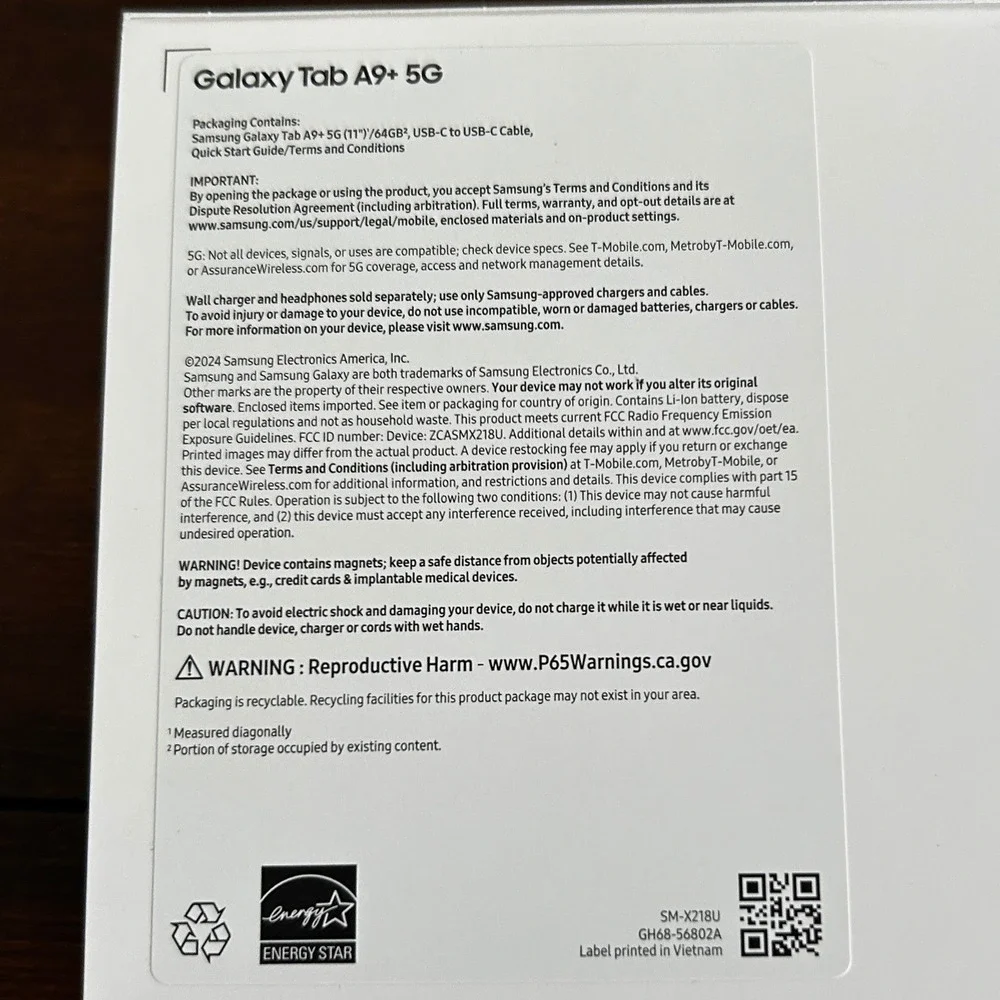 Samsung Tablet Galaxy Tab A9+ 11